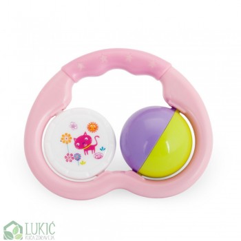 Elfi zvečka sa lopticom - roze RK50  Elfi zvečka sa lopticom - roze RK50