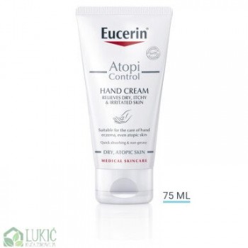 Eucerin AtopiControl Krema za ruke, 75 ml