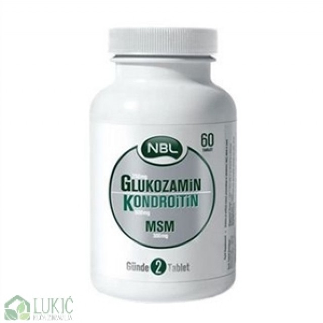 Glucosamine Chondroitin Msm 60 Tableta Glucosamine Chondroitin Msm 60 Tableta