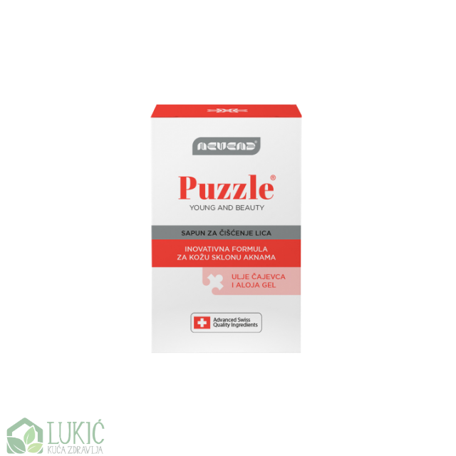 Puzzle Antibakterijski Sapun Za Čišćenje Lica, 78G