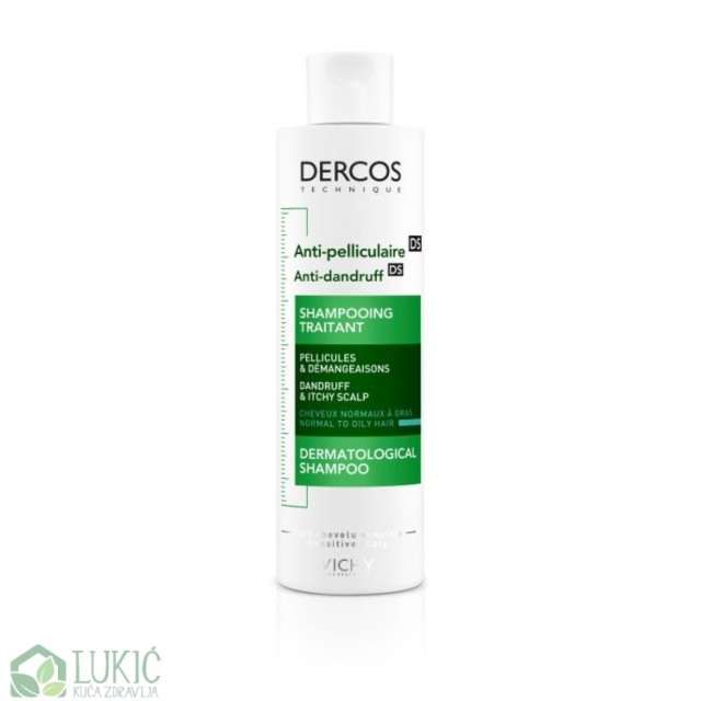 Vichy Dercos Šampon Protiv Peruti Za Normalnu/Masnu Kosu, 200 Ml Vichy Dercos Šampon Protiv Peruti Za Normalnu/Masnu Kosu, 200 Ml