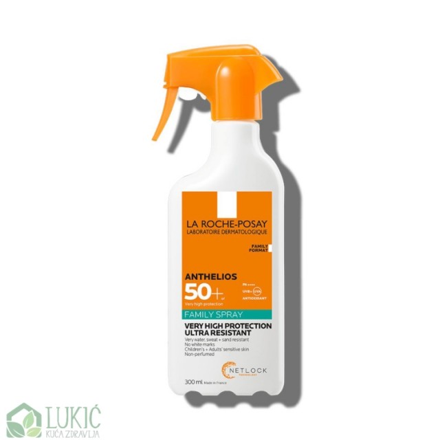 La Roche Posay Anthelios Sprej Za Decu I Odrasle Spf50+ 300Ml