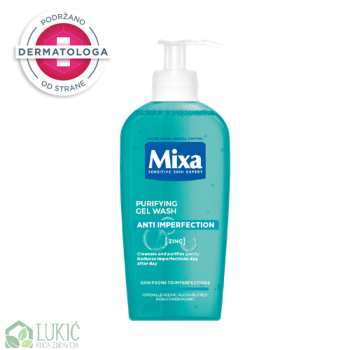 MIXA GEL ZA ČIŠĆENJE ZA MASNU KOŽU 200ML MIXA GEL ZA ČIŠĆENJE ZA MASNU KOŽU 200ML