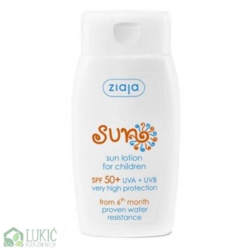 ZIAJA SUN LOSION ZA SUNČANJE ZA DECU I BEBE SPF50+ 125 ML