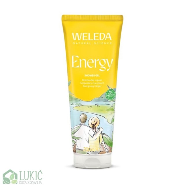 Weleda Energy Đumbir Gel Za Tuširanje 200Ml