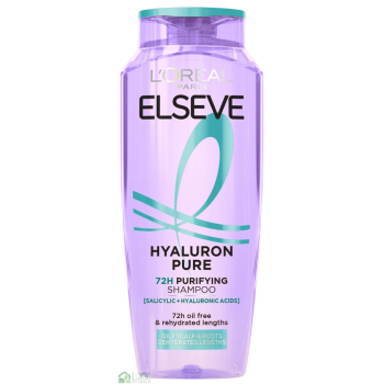 L’Oréal Paris Elseve Hyaluron Pure šampon za dehidriranu kosu koja se brzo masti 250ml L’Oréal Paris Elseve Hyaluron Pure šampon za dehidriranu kosu koja se brzo masti 250ml