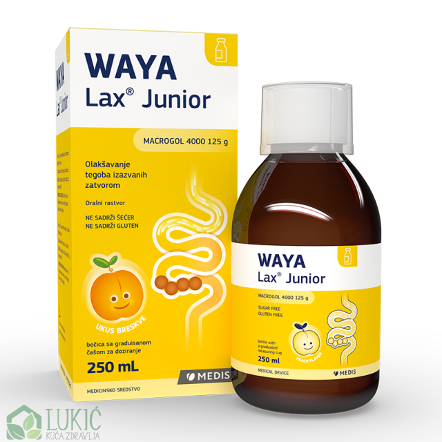 Waya Lax Junior Oralni Rastvor, 250 Ml