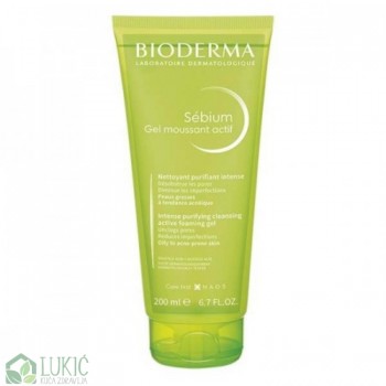 Bioderma Sebium Actif gel 200ml