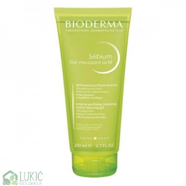 Bioderma Sebium Actif Gel 200Ml