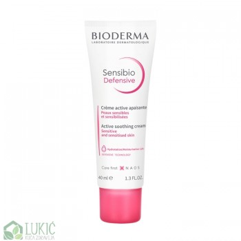 Bioderma Sensibio Defensive, Aktivna umirujuća hidratantna krema, 40ml