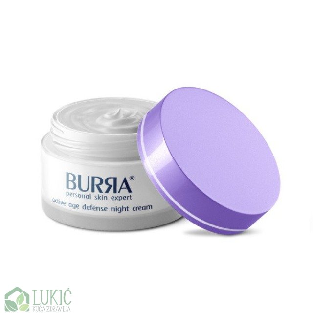 Burra Active Noćni Krem Za Aktivnu Negu Kože 50Ml