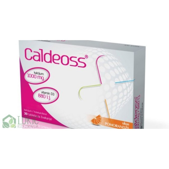 Caldeoss 30 Tableta Za Žvakanje
