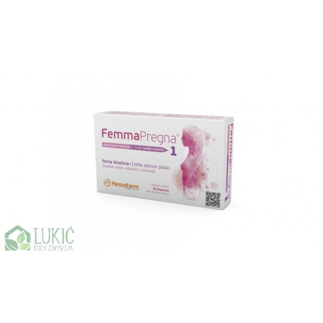 Femmapregna 1 30 Kapsula Femmapregna 1 30 Kapsula