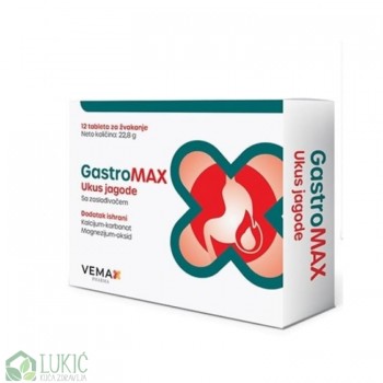 GastroMax 12 tableta za žvakanje