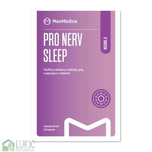 Maxmedica Pro Nerv Sleep 30 Kapsula Maxmedica Pro Nerv Sleep 30 Kapsula