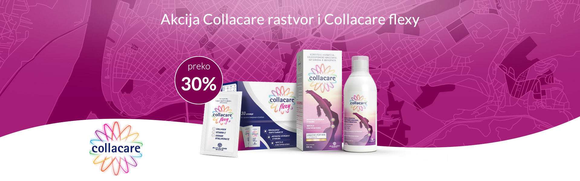 Collacare rastvor i Collacare flexy akcija